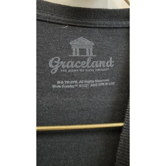 Jen8945 Elvis Presley Vintage Music T-Shirt, Size Large, Black. - Picture 2 of 3